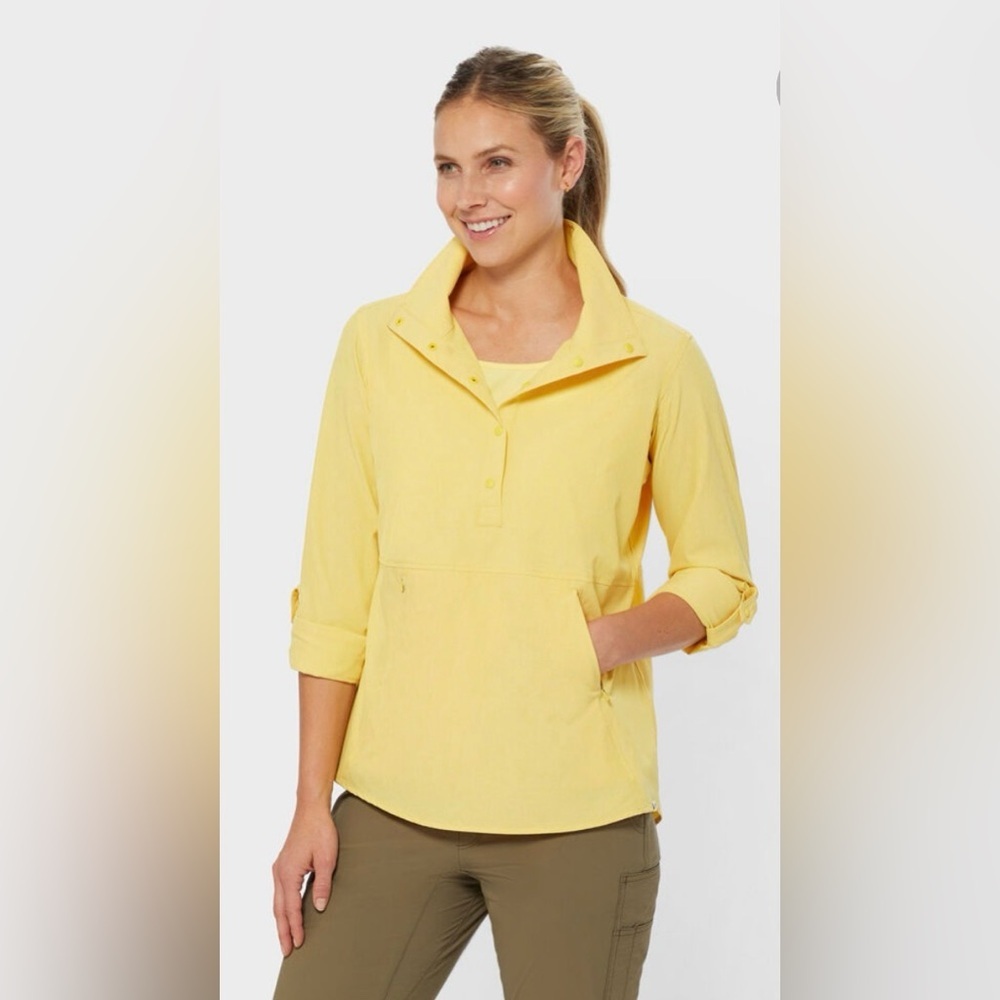 Duluth Trading Co Women's Sol Survivor Sun Protection Popover, NWOT, Size XL